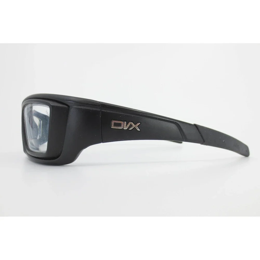 DVX Axon Wiley X Safety Glasses Matte Black Frame Z87-2+ 55-18-125 Eyewear